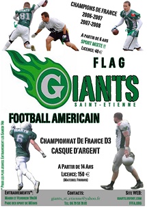 Nouvelle saison pour les Giants de Saint-Etienne