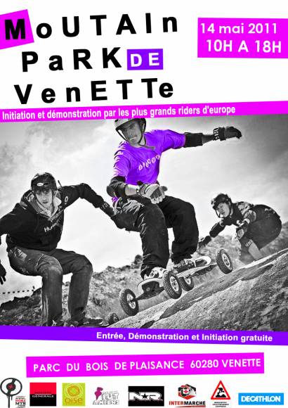 Initiation et démonstration de MOUNTAINBOARD par les plus grands riders d\'EUROPE! 