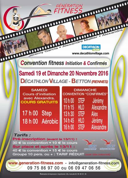 Convention Fitness à Betton-Rennes