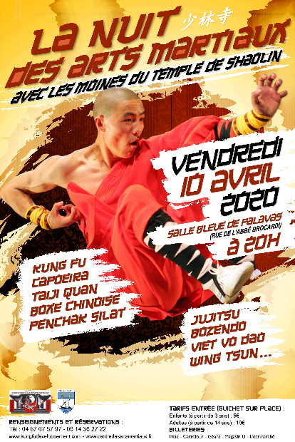 La nuit des arts martiaux 
