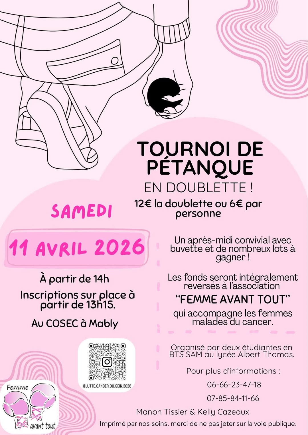 concours pétanque à Mably